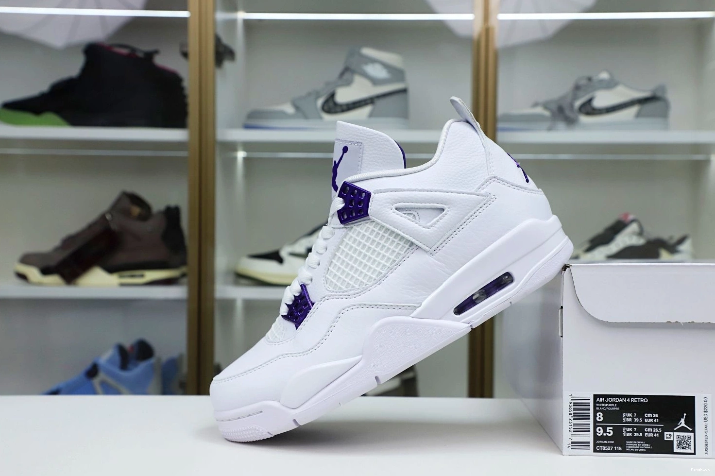 METALLIC 4 PURPLE AIR JORDAN 0926